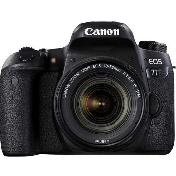Canon EOS 77D Kit (EF S18-55 F/4-5.6 IS STM)
